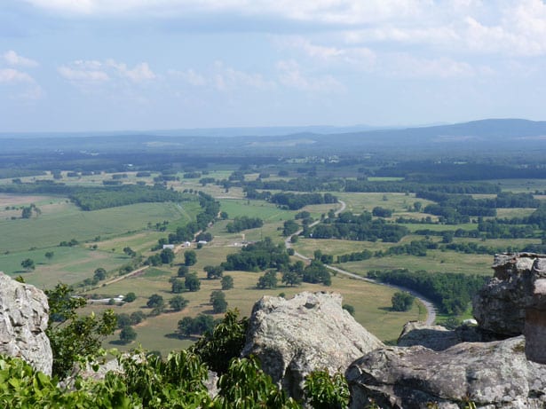 View from the mountain